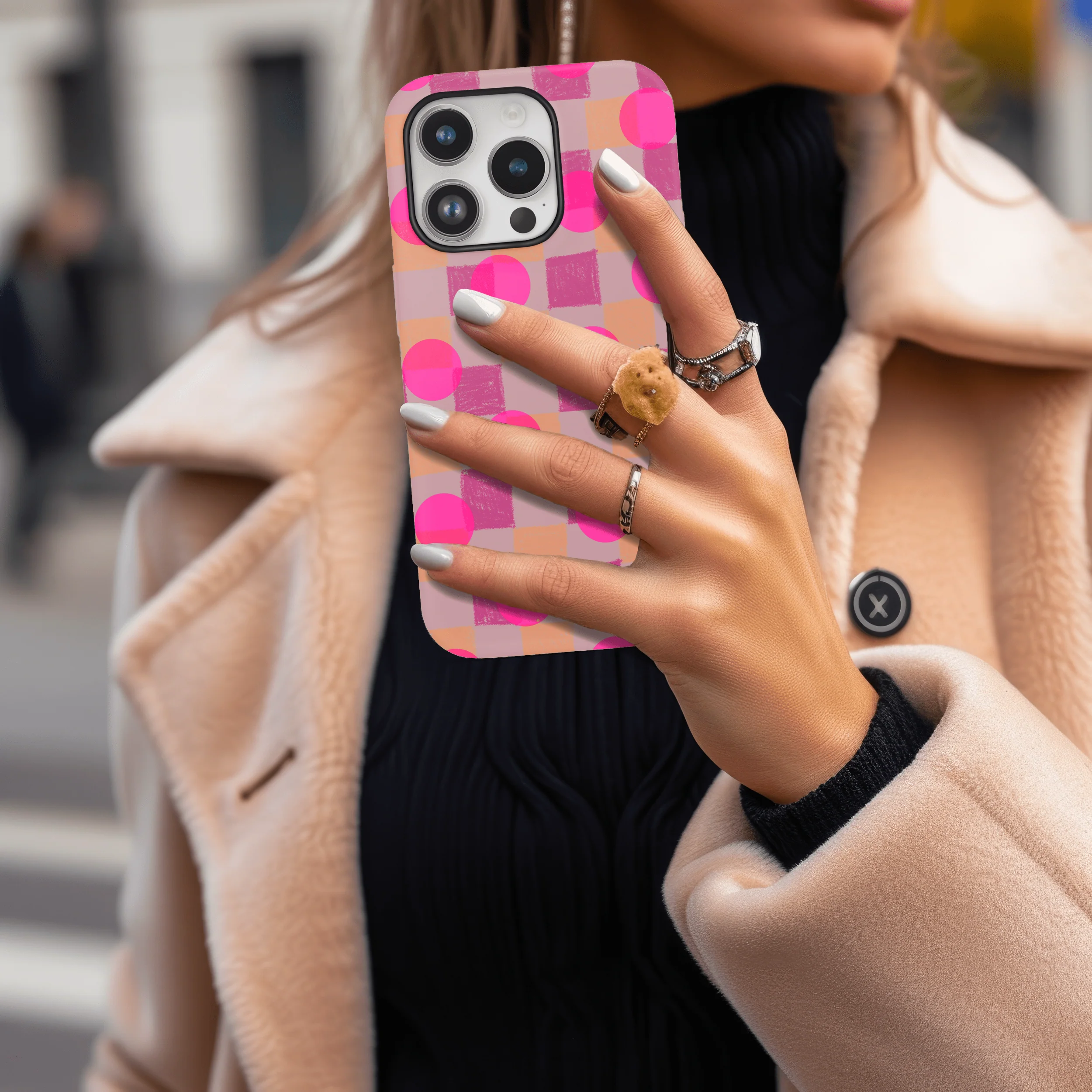 Blush Dot Elegance - Image 5