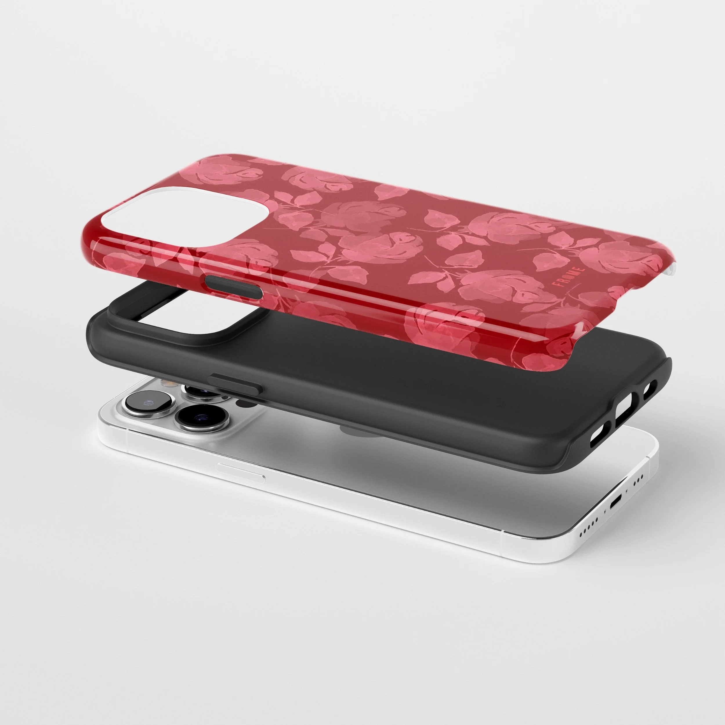 Crimson Bloom Elegance - Image 2
