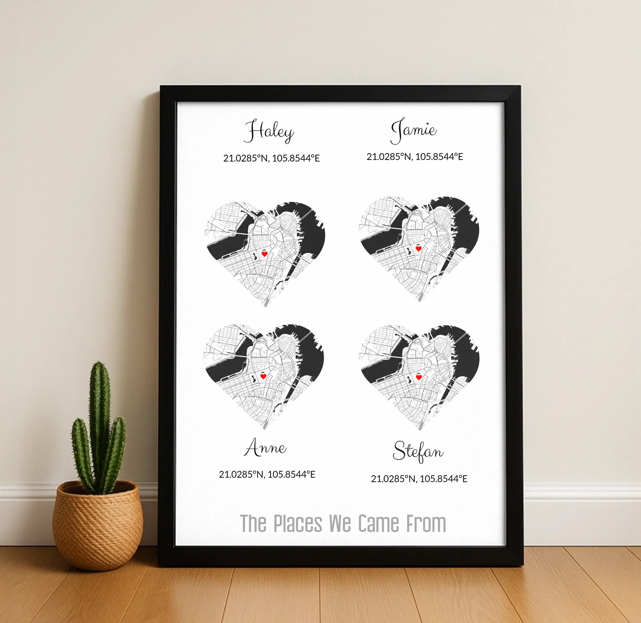 Personalized Family Roots Map - Image 11