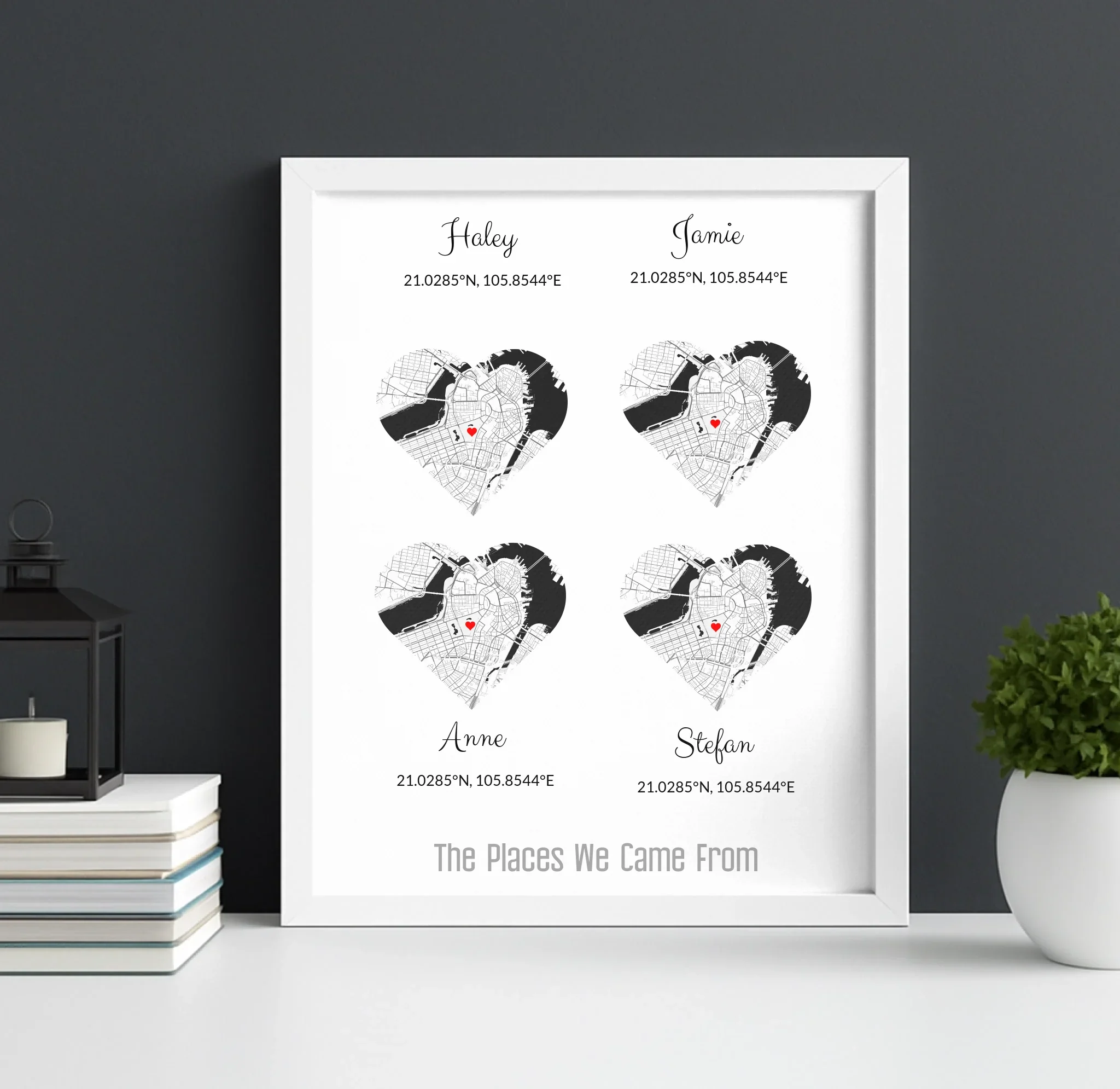 Personalized Family Roots Map - Image 22